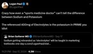 Logan Paul debates sports doctor over Prime's ingredients (Image via X/Logan Paul)